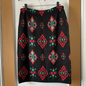 Vintage sweater skirt